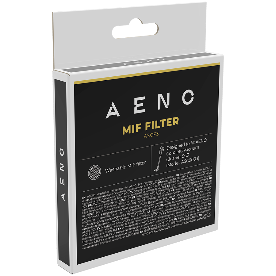 Мийний MIF-фільтр AENO для вертикального пилососа SC3