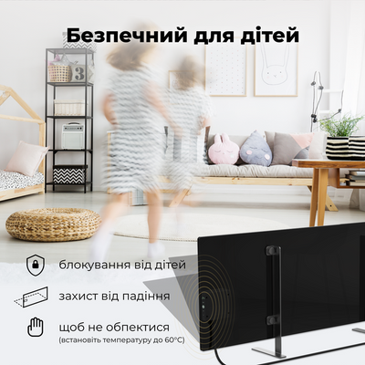 Конвектор AENO Premium Eco Smart GH4S LED Black