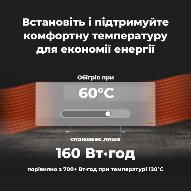Конвектор AENO Premium Eco Smart GH5S LED Grey