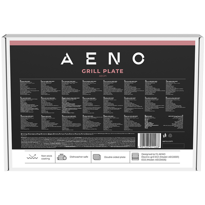 Двостороння панель AENO для електрогриля AEG0001