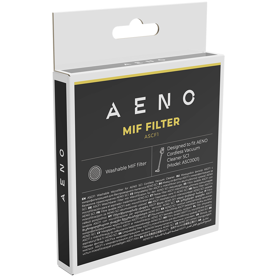 Мийний MIF-фільтр AENO для вертикального пилососа SC1