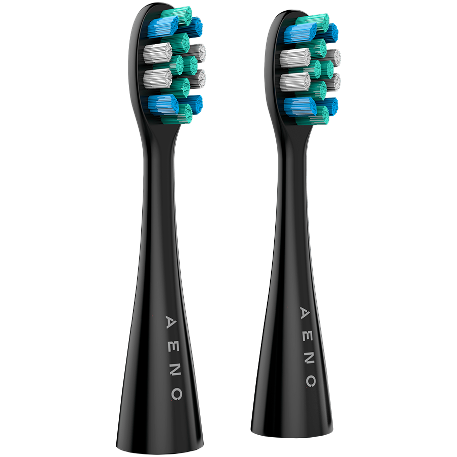 Змінні насадки AENO для зубних щіток DB1S/DB2S, чорні, 2 шт.