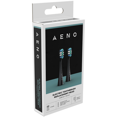 Змінні насадки AENO для зубних щіток DB1S/DB2S, чорні, 2 шт.