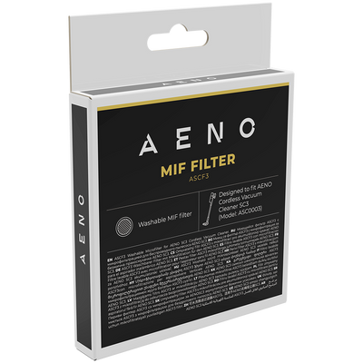 Мийний MIF-фільтр AENO для вертикального пилососа SC3