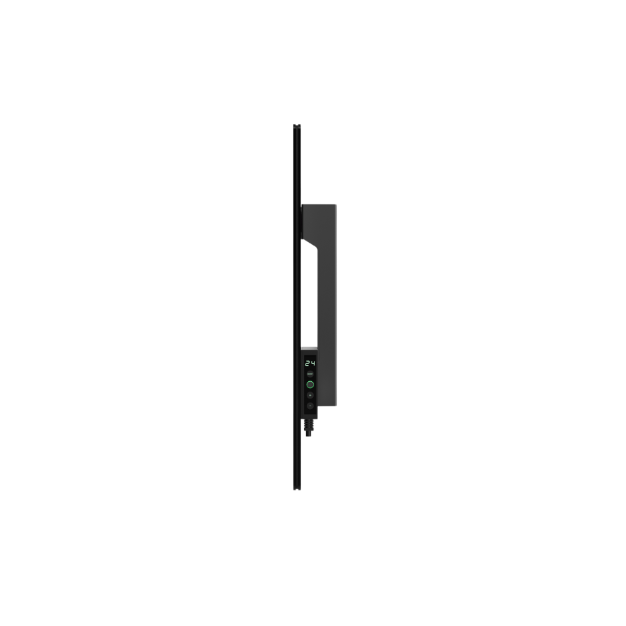 Розумний настінний обігрівач AENO GH12S Premium Eco Smart Quadro, чорний