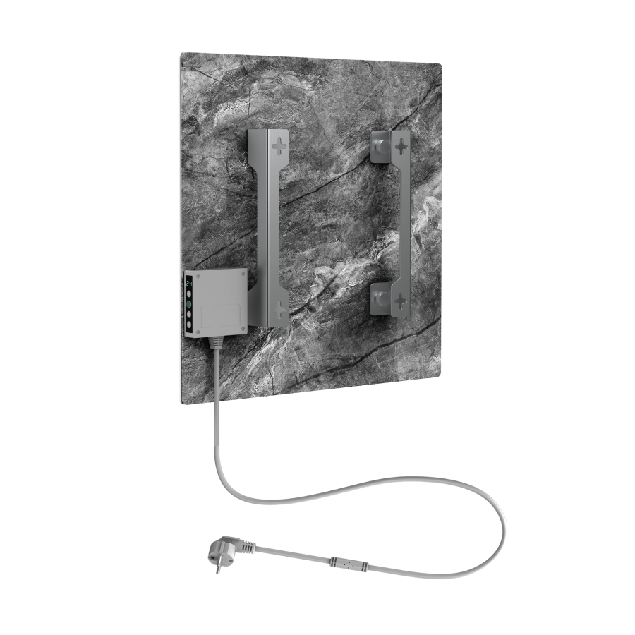 Розумний настінний обігрівач AENO Premium Eco Smart Quadro, Antique Marble