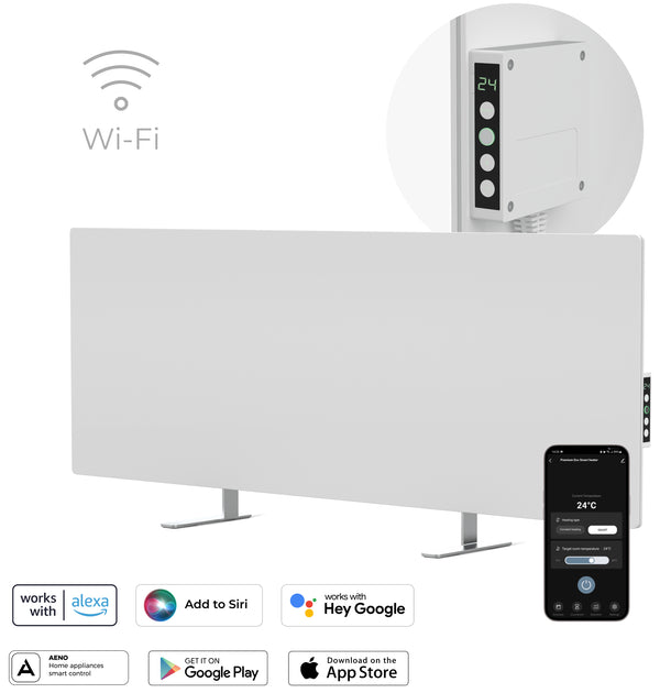 Конвектор AENO Premium Eco Smart GH3S LED White