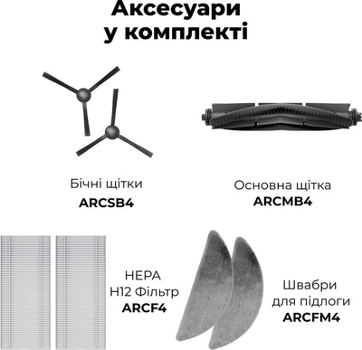 Робот-пилосос AENO RC7S