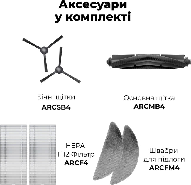 Робот-пилосос AENO RC7S