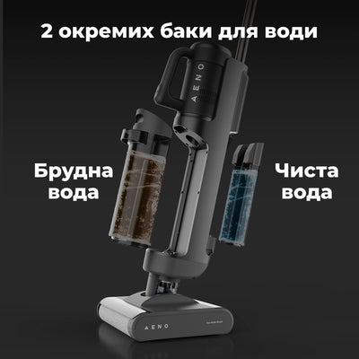 Акумуляторний миючий пилосос-трансформер AENO TC1
