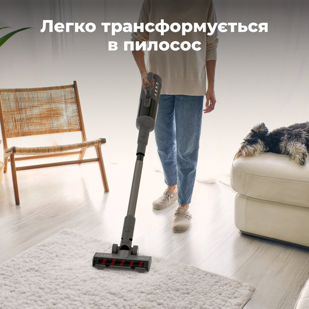 Акумуляторний миючий пилосос-трансформер AENO TC1