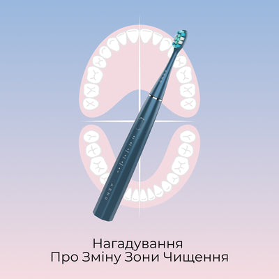 Електрична зубна щітка AENO DB10 (Темно-синя)