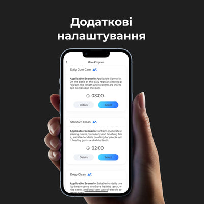 Електрична зубна щітка AENO DB1S