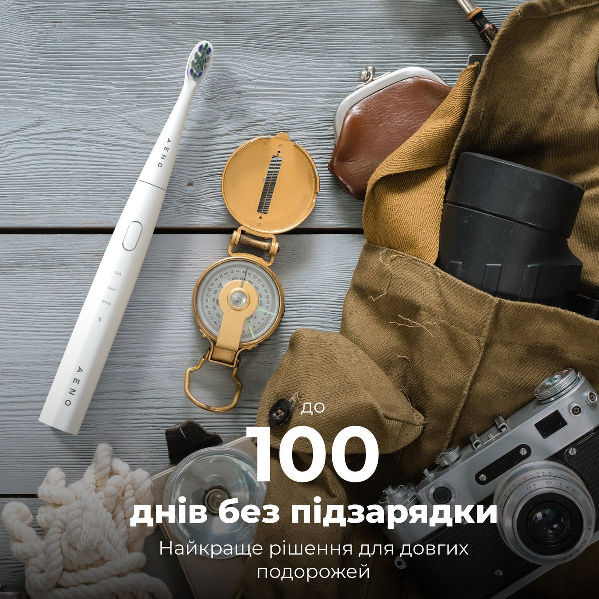 Електрична зубна щітка AENO DB7
