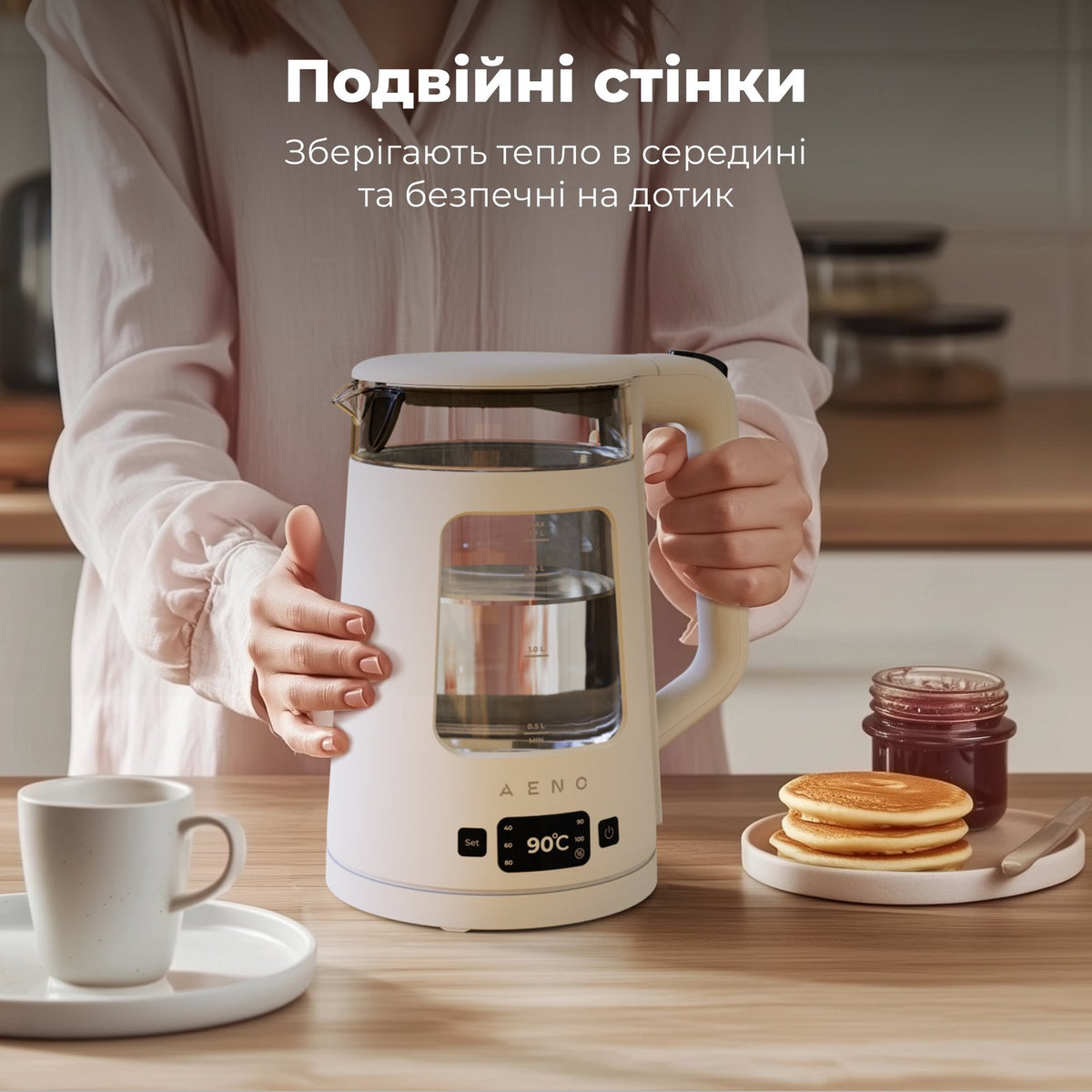 Чайник електричний AENO EK6