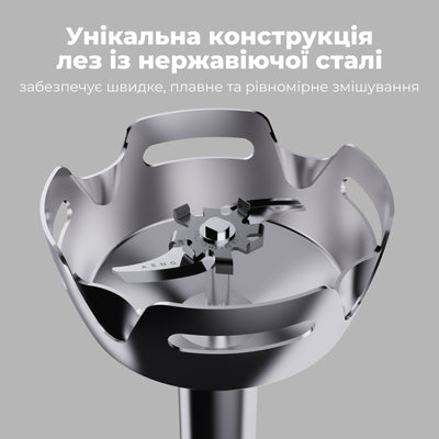 Заглибний блендер AENO HB4B (Чорний)