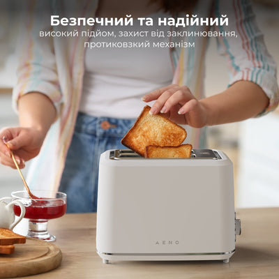 Тостер AENO TS1W (Білий)