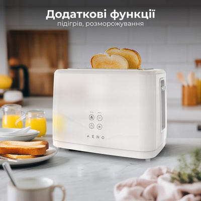 Тостер AENO TS2W (Білий)