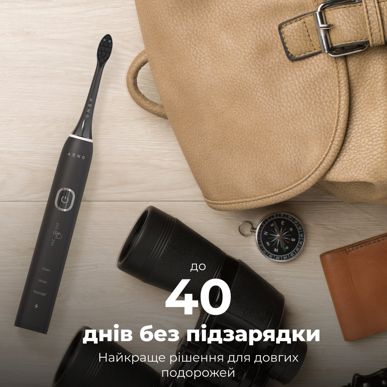 Електрична зубна щітка AENO DB4 - Зображення 5