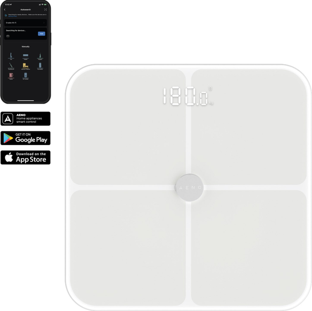 Смарт ваги для тіла AENO BS1S