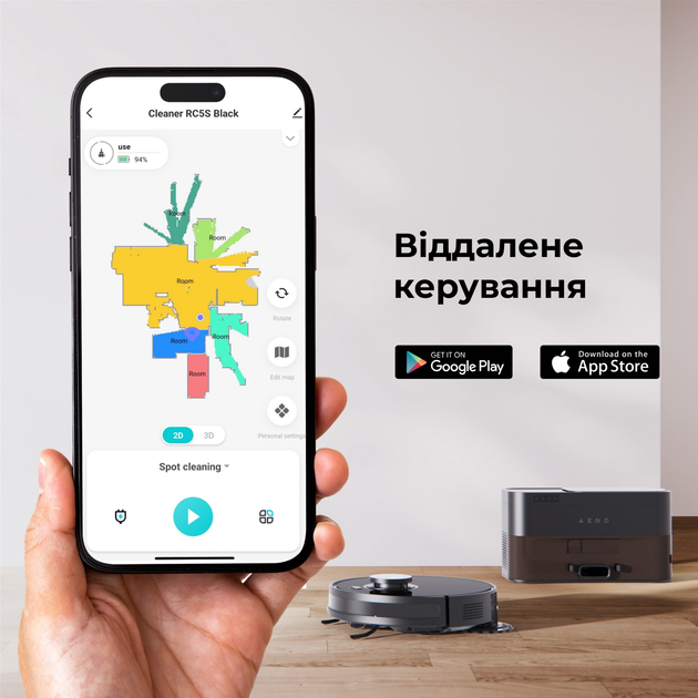 Робот-пилосос AENO RC5S - Зображення 5