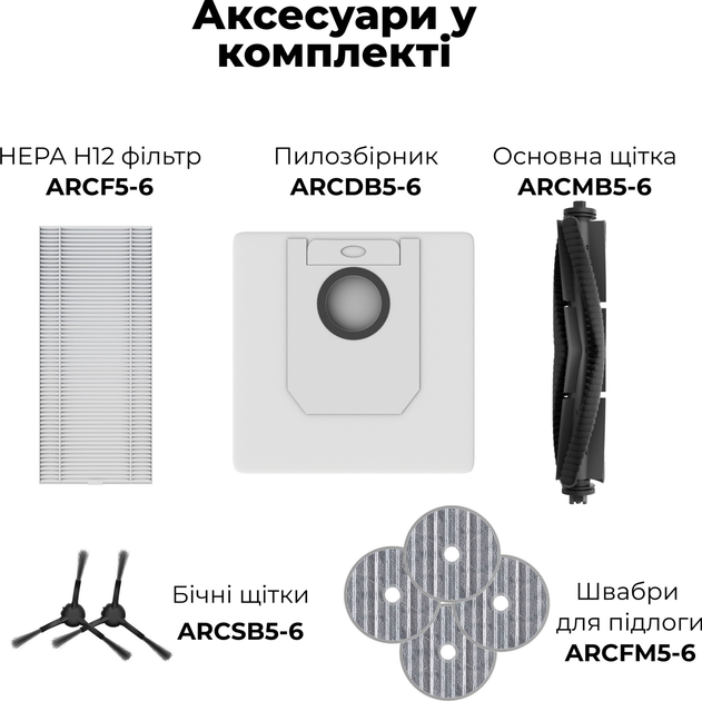 Робот-пилосос AENO RC5S - Зображення 16