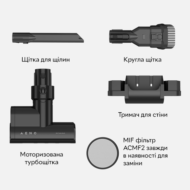 Аксесуари в комплекті