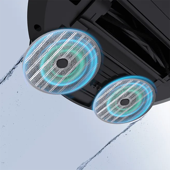 Подвійні обертальні швабри