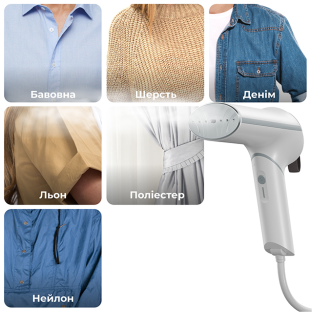 Підходить для всіх тканин