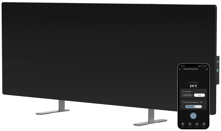 Конвектор AENO Premium Eco Smart GH4S LED Black